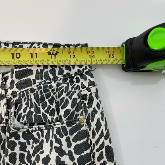 Frame Denim Le High Skinny Animal Print Jeans in Size 27 - Picture 9 of 12